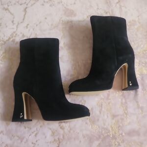 SAM ELDELMAN | Black Heeled Boots